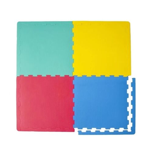 Színes puzzle szőnyeg gyerekeknek, EVA hab, 3 éves kortól, 63x63cm (4 db) 143951459