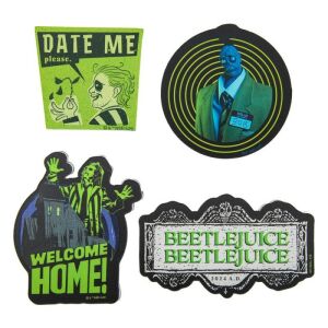 Beetlejuice Fridge Magnet 4-Pack 143954003 - Hűtőmágnes