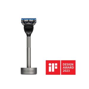 Комплект самобръсначки Bolin Webb, Generation Razor, включва опора, съвместим с ножчета Gillette Fusion 5, ергономична дръжка, първокласен дизайн, гладко... 143955175 - Машинки за подстригване на косми по тялото