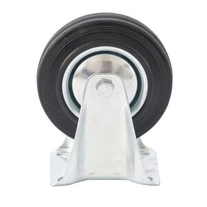 SIBRTEH 200x20x56mm 165kg platform kerék fix, fém agy, csapágyazott