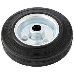 SIBRTEH gumis kerék 125x15x39mm 100kg fém agy, csapágyazott