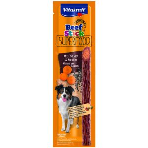 Vitakraft Beef Stick Superfood - chia mag & sárgarépa  25 g 144994002 - Kutya jutalomfalat