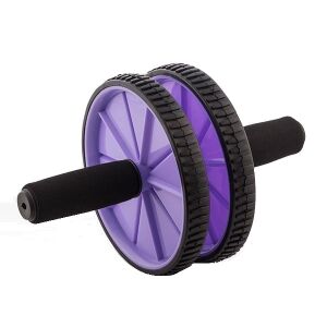 Roata Fitness pentru Abdomene cu maner de spuma BTK 143959749 - Roți pentru abdomene