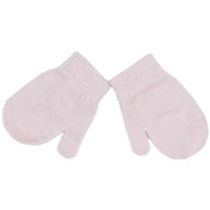 Ružové jednoprstové rukavice George pre dievčatá, veľkosť 104 - Tonery do tlačiarní