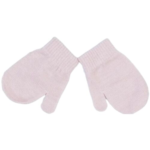 Różowe jednopalczaste rękawiczki George dla dziewczynek, rozmiar 104