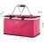 Összecsukható piknikkosár - piknikhez, vásárláshoz, poggyászhoz, rózsaszín, Zagatto, ZG746 143963896
