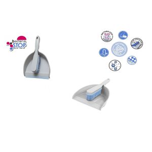 Szemétlapát+Kefe Gumiszőrű 4062060 (12/#) 143964087 - Takarító Eszközök