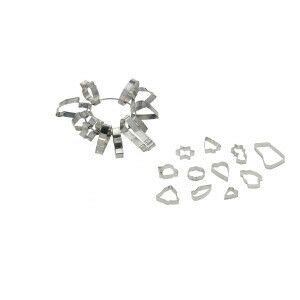 Sütiszaggató Fém 11 Darabos 170294940 143964110 - Sütemény kiszúró