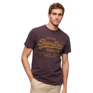 Superdry Vl Premium Goods Graphic M INTL Burgunderrotes T-Shirt 143964710 - T-Shirts für Herren