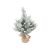 Mini brad alb de Crăciun 45 cm 143964935