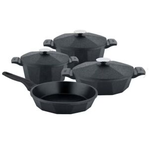 Set oale 7 piese OMS-Dodeca, aluminiu, antracit 143967979 - Vase de gătit și de copt