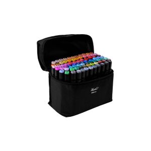 80 Darabos Kétoldalas Alkoholos Filctoll Készlet 143997933 - Filctoll