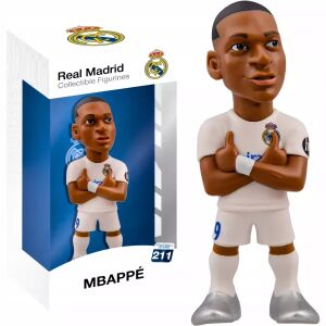 Minix Mbappe Real Madryt figurka kolekcjonerska, 12 cm, widok pod kątem - Produkt dla fanów gamingu