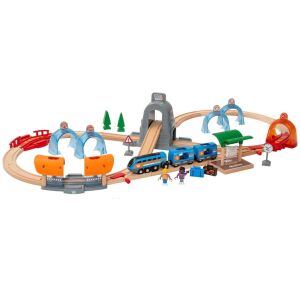 BRIO: Action Tunnel játékmozdony pálya (63397200) 144002872 - Vonat, vasúti elem, autópálya