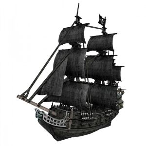 Cubicfun Queen Anne's Revenge 3D Puzzle Hajó Modell - Puzzle & Kirakó