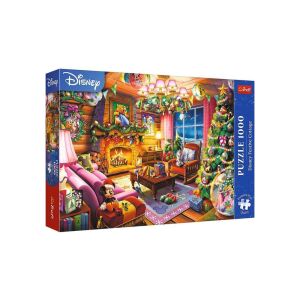 Trefl 1000 db-os Premium Plus puzzle - Disney karácsonyi szoba (10916) 144011524 - Puzzle