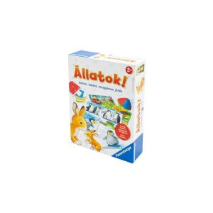 Ravensburger - Játszva tanulva - Állatok  társasjáték (24781) 144011745 - Ravensburger