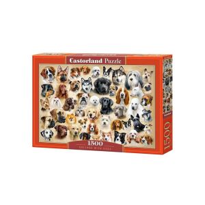 Castorland 1500 db-os puzzle - Kutya kollázs (C-151943) 144011798 - Puzzle
