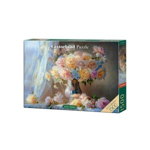 Castorland 1500 db-os puzzle - Csendélet bazsarózsákkal (C-152278)