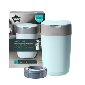 Tommee Tippee pelenkacsomagoló Twist and Click kék 144014388 - Tommee Tippee
