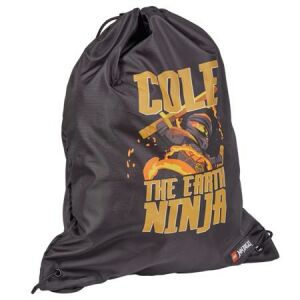 Tornazsák, LEGO "Ninjago Cole", fekete-mintás 144015035 - Tornazsák