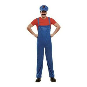 Felnőtt Jelmez Super Plumber My Other Me Piros M/L 144018390 - Öltözködés kiegészítő