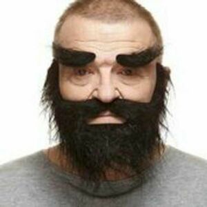 Hamis szakáll My Other Me Fekete 144018402 - Öltözködés kiegészítő