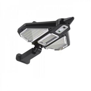 HB-J16 energiesparende, solarbetriebene Außenwandleuchte mit Fernbedienung und 3 Modi