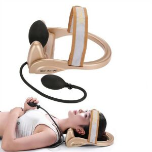 Chiropraktisches Nackenkissen und Halswirbelsäulen-Relaxer – lindert Nackenkompressionen und Schmerzen 144022070 - Nackenmassagegeräte