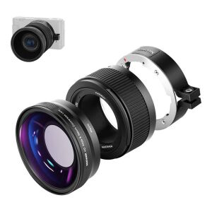 Neewer wide angle lens for Sony ZV1 (black) 144025407 - Objektív lencse mobiltelefonhoz