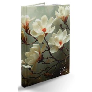Realsystem határidőnapló, B/5, heti tervező, 2026, Picture magnólia 144027277 - Napló