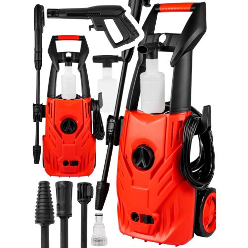Kompakt magasnyomású mosó háztartási használatra - 120-150 bar, tartozékokkal, turbó funkcióval 144028924