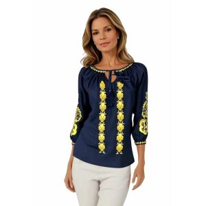 Női blúz típus ie 024, kristályfehér/zöld , L méret 144032085 - Női blúz, ing