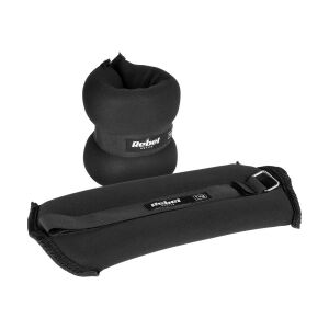 Rebel Active RBA-3500-1 - boka és csuklósúly készlet (2x1kg), fekete 144033117 - Csukló- & Bokasúly