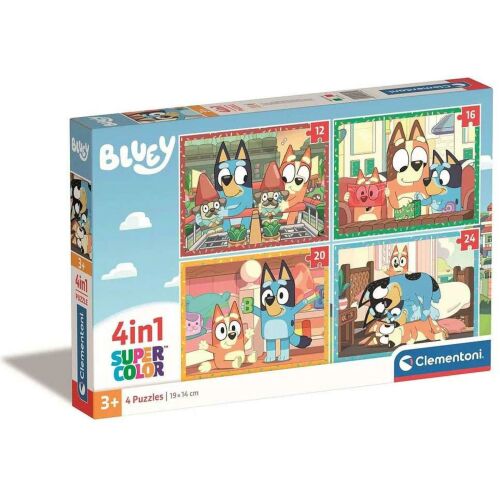 DISNEY Plavi Igračka Cijeli Dan 4 u 1 puzzle Clementoni 144033749