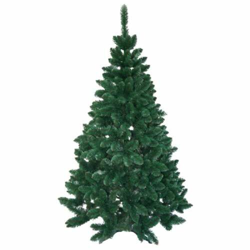 Pepita Classic Lux 2.2m artificial Christmas tree, unlit, on white background.