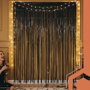 Dekorációs függöny, fekete - 2x1m 144036129 - Halloweeni dekoráció