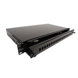 Keline 1U 24-Portos SC/LC/LSH Optikai Patch Panel - Keline