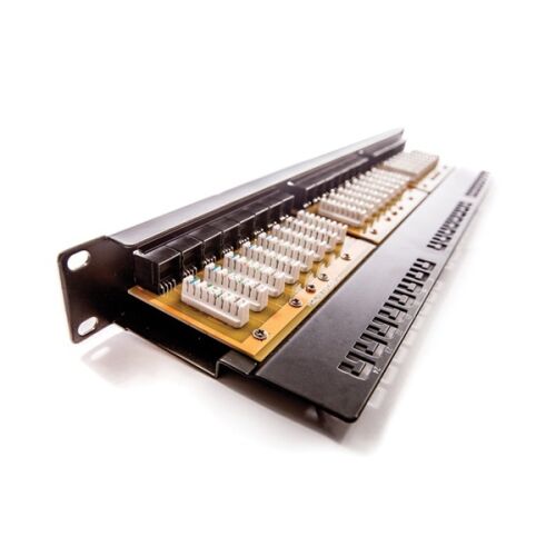 Keline Cat6 UTP 24 Portos Patch Panel, 1U Kompakt Kivitel