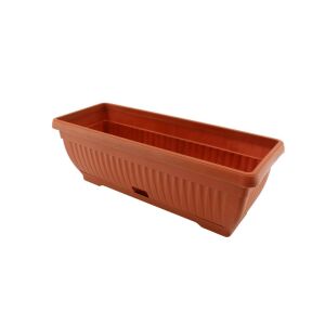 Virágláda+Alátét Mediterrán 50cm Terra 144067657 - Balkonláda