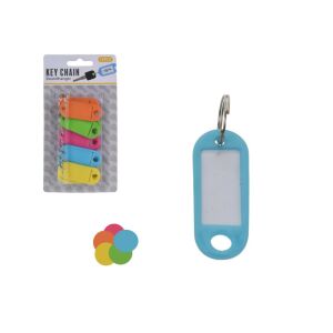 Kulcsjelölő Műanyag Színes 10 Darabos CY4653220 144067687 - Kulcscímke