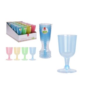 Party Pohár Boros Műanyag Színes 160ml 4 Darabos 178000480