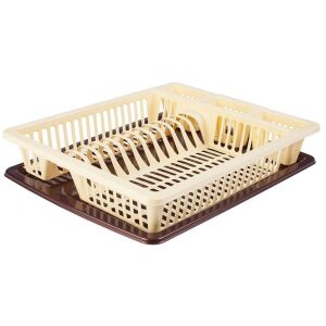 HNC Jumbo Edényszárító tálcával, 37x46x8 cm - Edényszárító