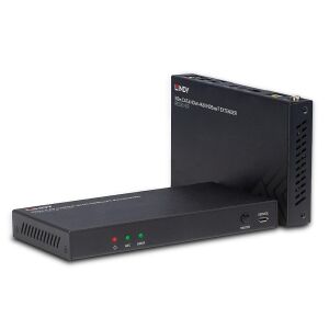 Lindy 100m Cat.6 HDMI HDBaseT Extender do 4K60, Audio, IR i RS-232 - Przełącznik KVM