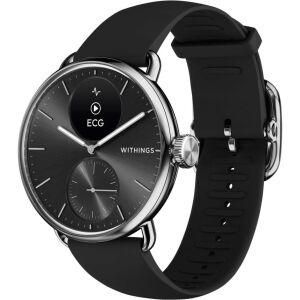 Withings Scanwatch 2 38mm fekete hibrid okosóra EKG funkcióval - Withings