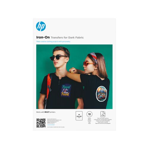 HP A/4 rávasalható matricák sötét anyagokhoz 10lap 8L1U7A 144079272