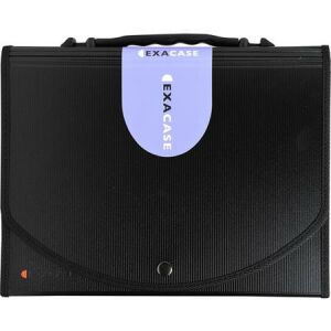 Harmonikamappa, A4, PP, 13 rekeszes, EXACOMPTA "Exactive®", fekete 144080165 - Iratrendezés