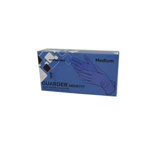 Védőkesztyű, egyszer használatos, nitril, S méret, 100 db, púder nélküli, kék 144080183 - Elsősegély