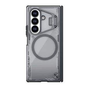 NILLKIN ICEBLADE FOLD szilikon telefonvédő (ütésállóság, kameravédő, kitámasztó, MagSafe) FEKETE Samsung Galaxy Z Fold7 (SM-F966) 144080727 - Nillkin