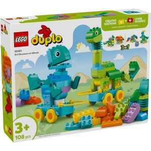 LEGO Duplo 10451 - 3 az 1-ben guruló dínók 144081452 - LEGO